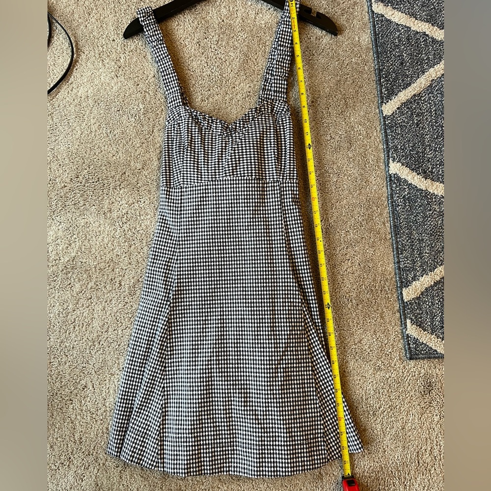 Anthropologie Black and White Checkered Dress NWT! - Picture 12 of 15